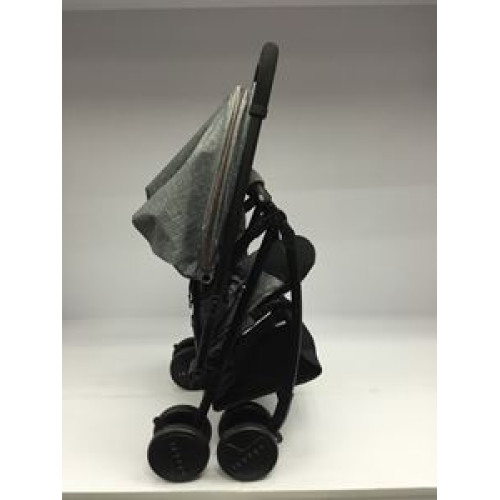 JETTE Jimmy Stroller - Grey Stroller (Black Frame)